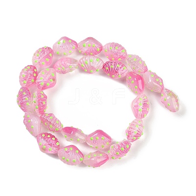 Handmade Lampwork Beads Strands LAMP-I027-11F-1