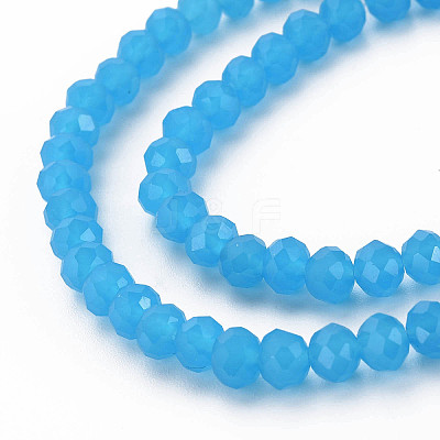 Glass Beads Strands EGLA-A044-J4mm-D09-1