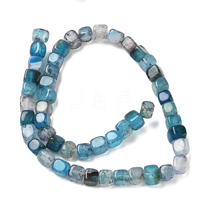 Natural Dragon Veins Agate Beads Strands G-G177-E17-01-1