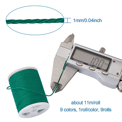 Waxed Polyester Cord YC-TA0001-02A-1