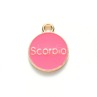 Alloy Enamel Pendants ENAM-S124-01A-03L-1