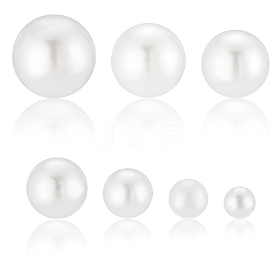 1470Pcs 7 Styles Imitation Pearl Acrylic Beads OACR-LT0001-02-1