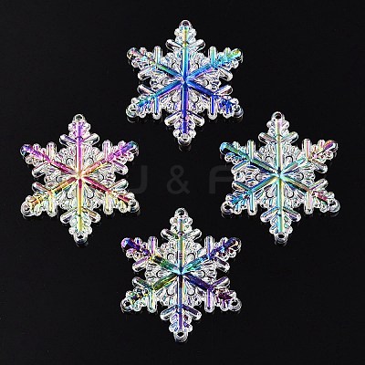 AB Color Transparent Acrylic Chandelier Component Links TACR-T028-25B-1