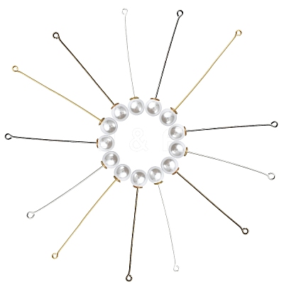 60Pcs 6 Styles Brass Eye Pin FIND-YW0009-96-1