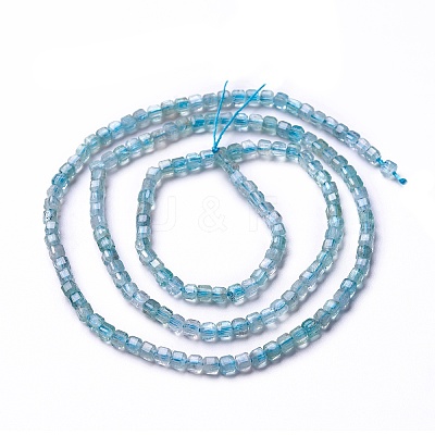 Natural Apatite Beads Strands X-G-G991-C03-1