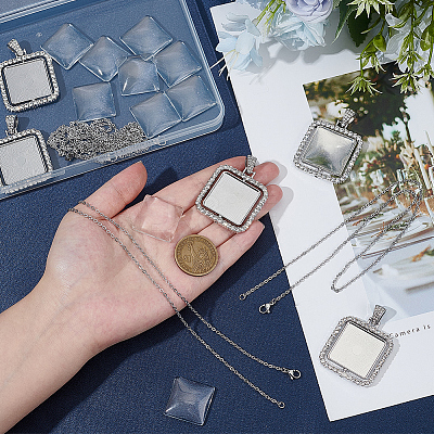 DIY Necklace Making Kits DIY-SP0006-89B-1
