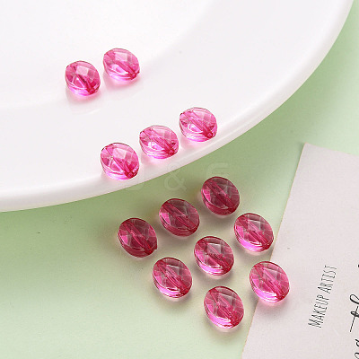 Transparent Acrylic Beads LS-TACR-S154-18A-82-1