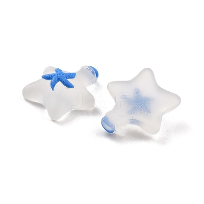 Translucent Resin Cabochons X-RESI-C010-11-1