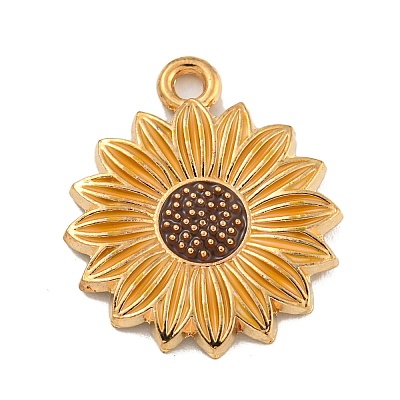 Alloy Enamel Pendants ENAM-H045-04A-G01-1