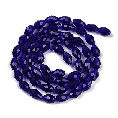Transparent Glass Beads Strands EGLA-N013-T4mm-D07-1