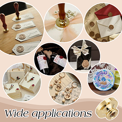 DIY Scrapbook Blank Brass Wax Seal Stamp Heads DIY-WH0899-902B-02-1