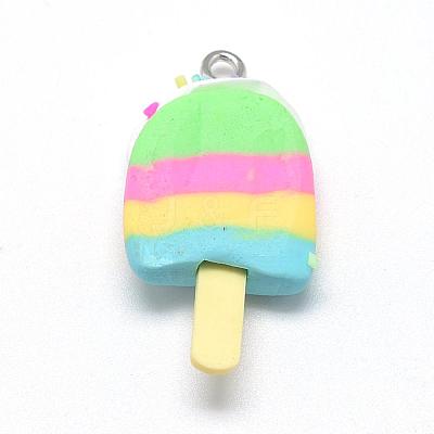 Handmade Polymer Clay Pendants CLAY-Q240-022D-1