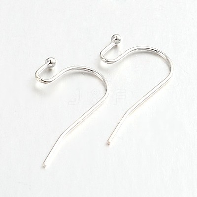 Brass Earring Hooks for Earring Designs X-KK-M142-01S-RS-1