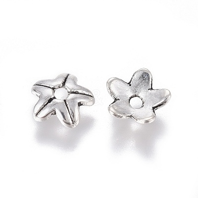 Tibetan Style Alloy Bead Caps LS-LF10624Y-1