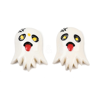 Helloween Resin Decoden Cabochons RESI-XCP0002-70A-1