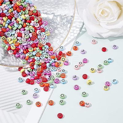DIY 8 Colors Stretch Bracelet Making Kit for Kid DIY-CA0001-58-1