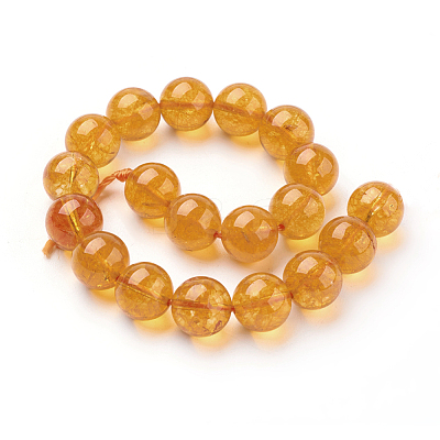 Natural Quartz Crystal Beads Strands G-C076-10mm-6-1
