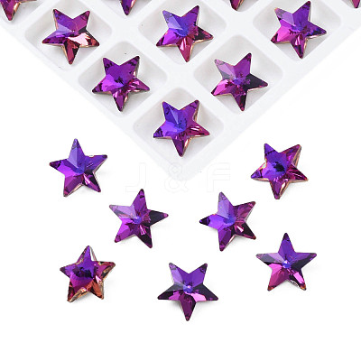 Glass Rhinestone Cabochons MRMJ-N029-04A-06-1
