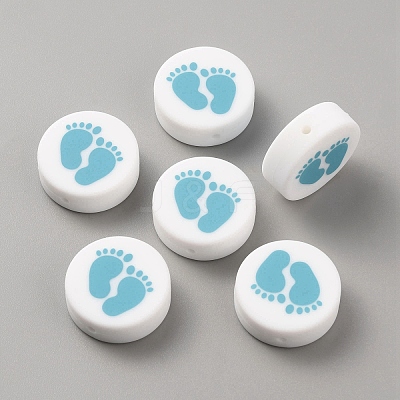 Food Grade Eco-Friendly Silicone Beads SIL-WH0013-34A-02-1