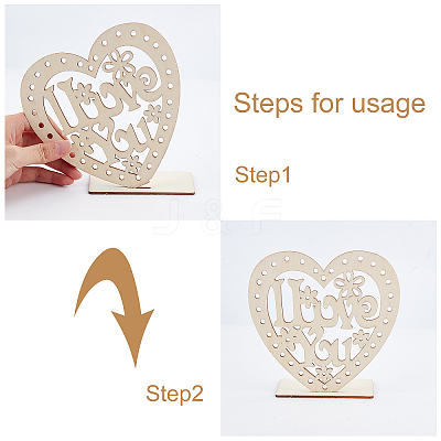 3 Sets 3 Style Density Board Display Decorations DJEW-CN0001-06-1