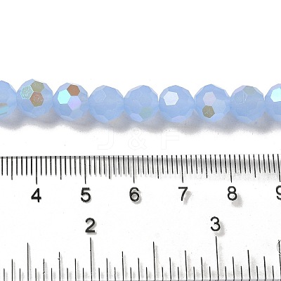 Imitation Jade Glass Beads Strands EGLA-A035-J8mm-L03-1