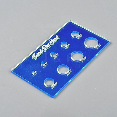 Acrylic Measuring Ruler TOOL-WH0159-90-1