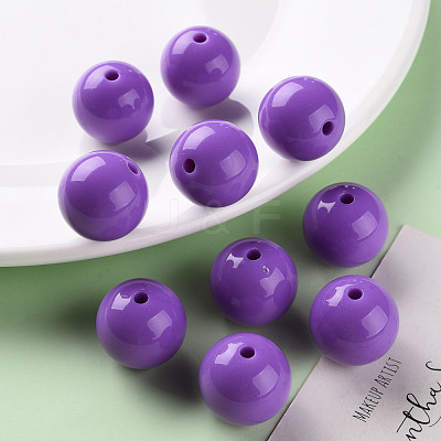 Opaque Acrylic Beads MACR-S370-C20mm-30-1