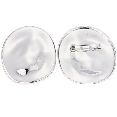 2Pcs Alloy Brooches JEWB-CP0001-58P-1