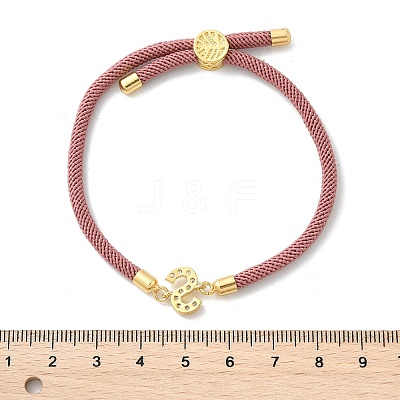 Adjustable Nylon Cord Bracelets BJEW-C096-01G-19-1