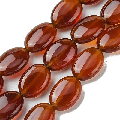 Natural Carnelian(Dyed & Heated) Beads Strands G-K365-B01-01-1