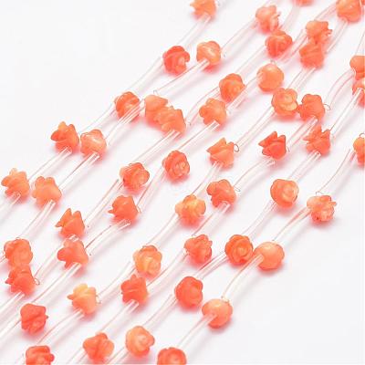 Natural Red Aventurine Beads G-O156-A-03A-1