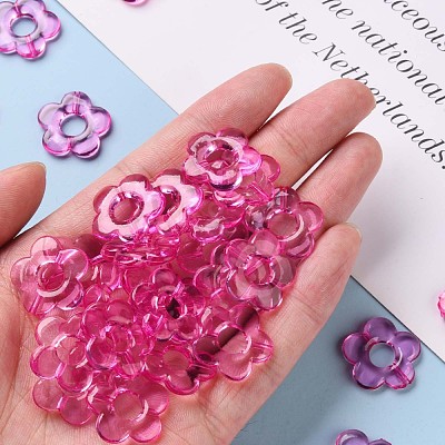 Transparent Acrylic Bead Frames TACR-S154-29B-82-1