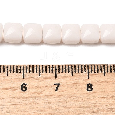 Opaque Glass Beads Strands GLAA-L050-C20-1