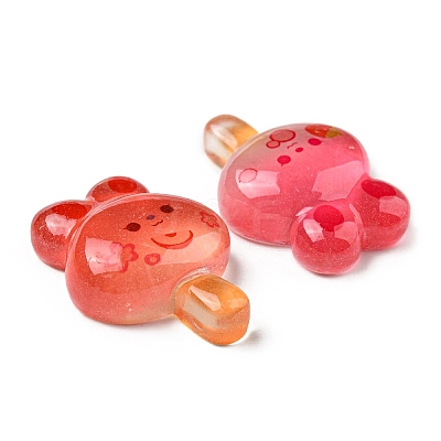Luminous Resin Cabochons CRES-M020-04-1