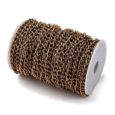 Oxidation Aluminum Cuban Link Chains CHA-S002-03G-1