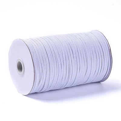 1/8 inch Flat Braided Elastic Rope Cord EC-R030-3mm-01-1