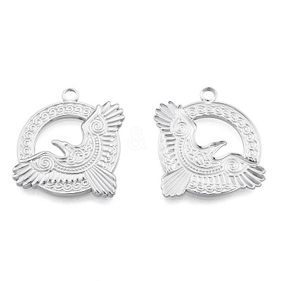 Non-Tarnish 201 Stainless Steel Pendants STAS-N098-268P-1