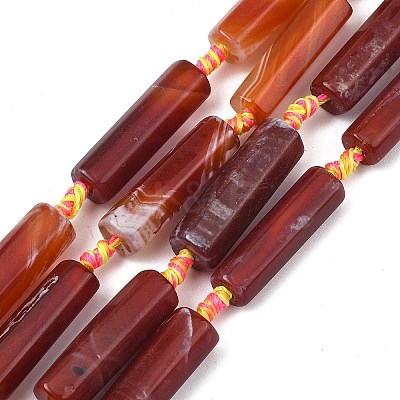 Natural Fire Crackle Agate Beads Strands GG-T001-02B-1