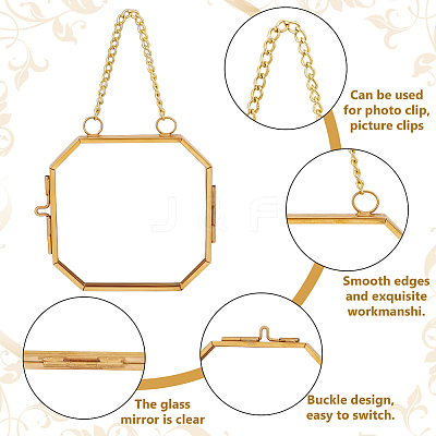 Alloy & Glass Locket Pendants FIND-WH0173-073A-1