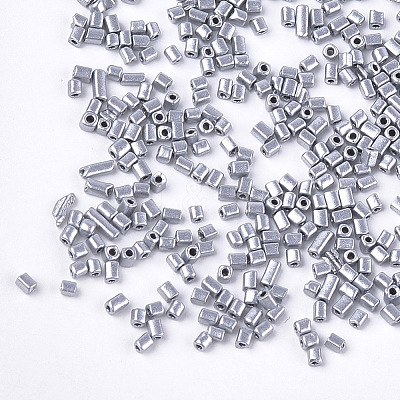 Baking Paint Glass Beads SEED-S023-11B-07-1