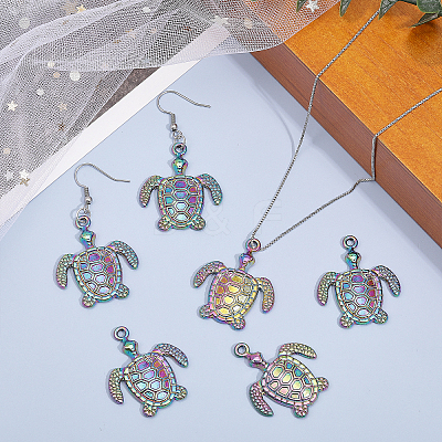 Plated Alloy Pendants FIND-CA0008-28-1