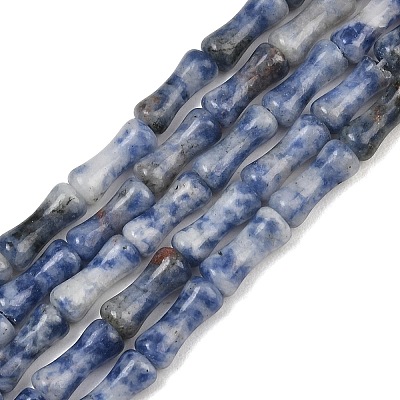 Natural Blue Spot Jasper Beads Strands GG-CBAEB22-A04-01-1