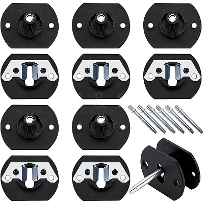 6 Sets Plastic Furniture Connector AJEW-BC0003-41-1