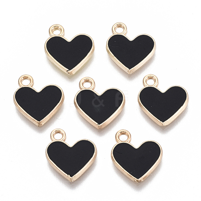 Alloy Enamel Charms ENAM-S113-18A-1