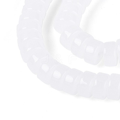 Imitation Jade Glass Beads Strands GLAA-N026-4x8mm-J01-1