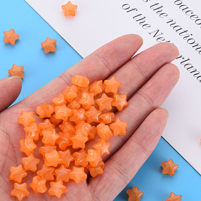 Imitation Jelly Acrylic Beads MACR-S373-45-E05-1