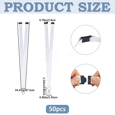 Polyester Mobile Straps LS-FIND-WH0139-969A-1