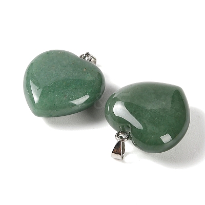 Natural Green Aventurine Pendants GG-CBAA0EE-04P-04-1