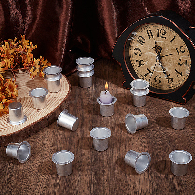 20Pcs Aluminum Candle Cups AJEW-SP0006-41B-01-1