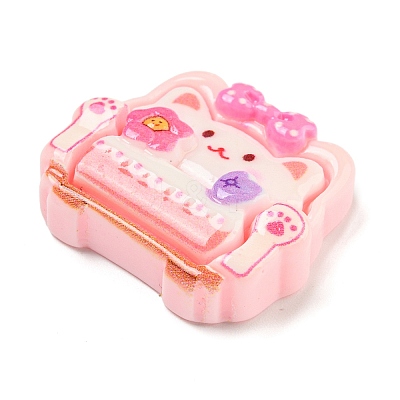 Bedroom Theme Opaque Resin Animal Furniture Decoden Cabochons RESI-M042-02B-1